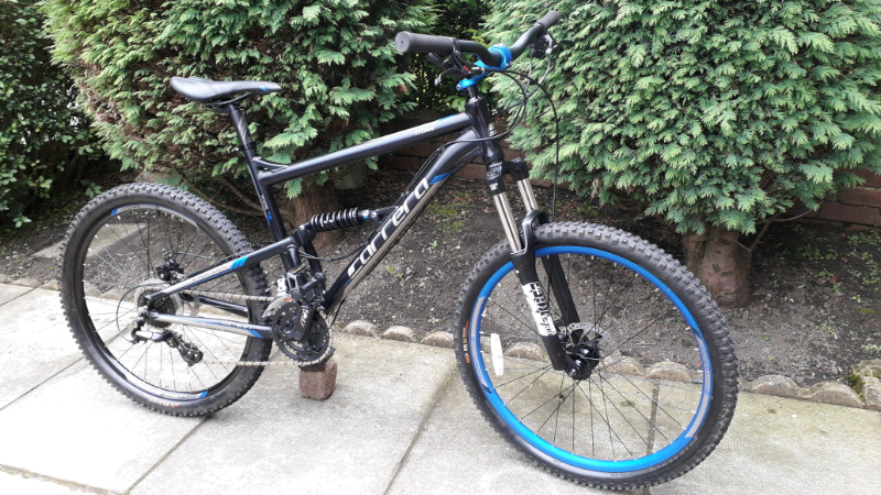 titan dual suspension bike